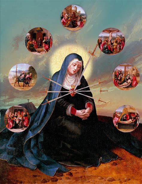 el rosario de los 7 dolores de maria